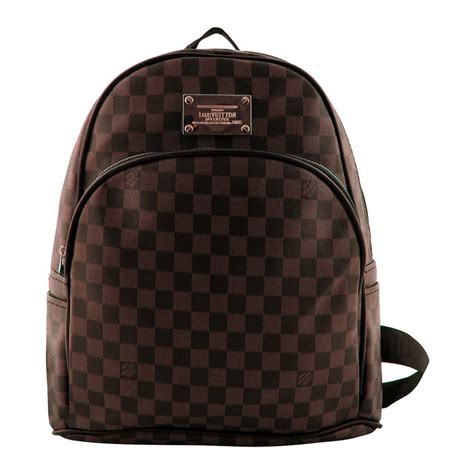 louis vuitton backpack brown checkered|louis vuitton brown crossbody bag.